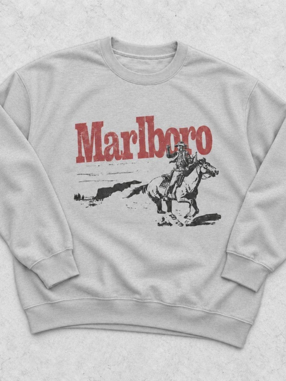 Gildan Light Gray Crewneck Sweatshirt with Logo